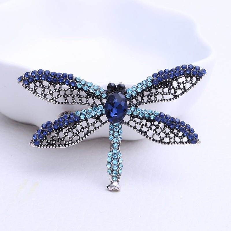 Dragonfly Hollow Brooch