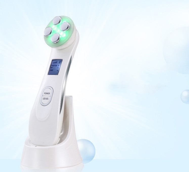 Appareil de beauté RF pour rajeunissement de la peau à photons LED