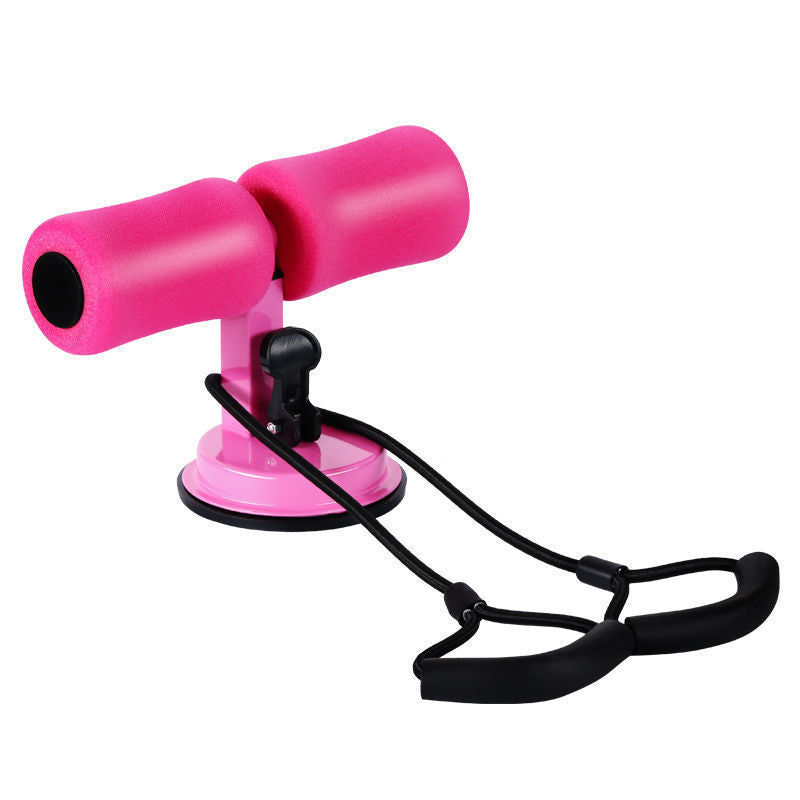 Professional Sit-Up Bar Trainer - Compact Steel Spring Core Strengthener