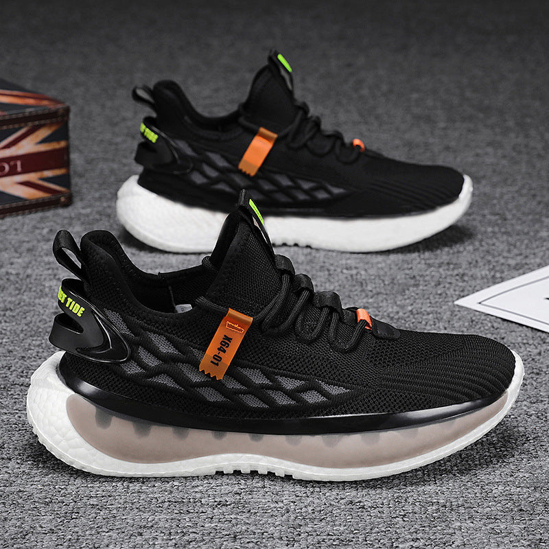 Mesh Sneakers Herr Löparskor med snörning
