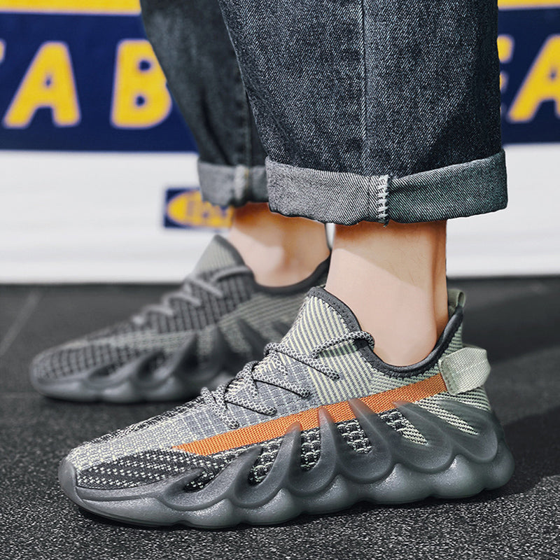 Modesneakers med vågsula Coola sportskor män