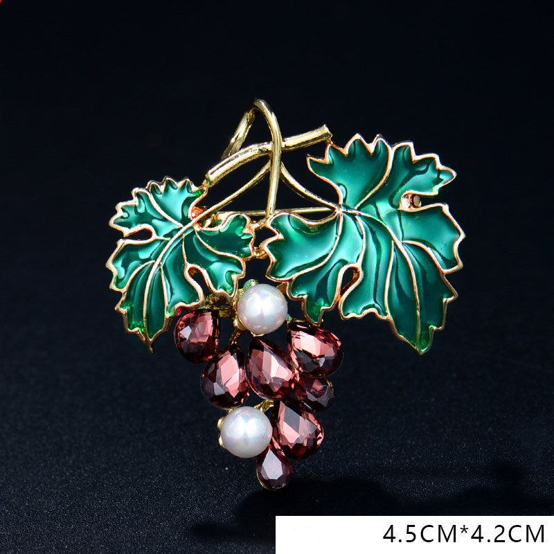 Lotus blomma brosch temperament retro nål brosch