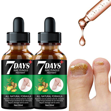 Sérum de traitement des champignons des ongles, 7 jours, soins pour les mains et les pieds, élimination