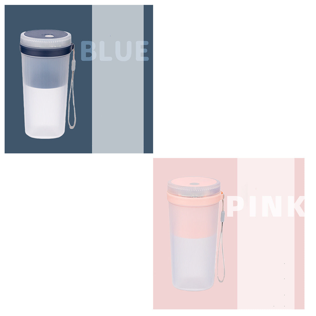 Multifunktionell Bärbar Blender Elektrisk Juicerkopp Sportflaska Fruktmixer USB Uppladdningsbar Smoothie Blender Frukt Juicer Extraktor