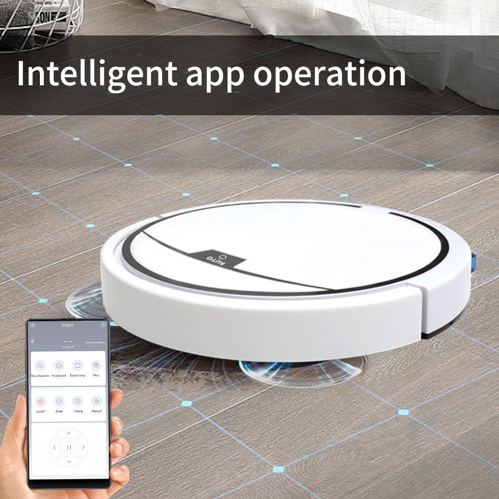 Soprobot med smartphone-app, fjärrkontroll