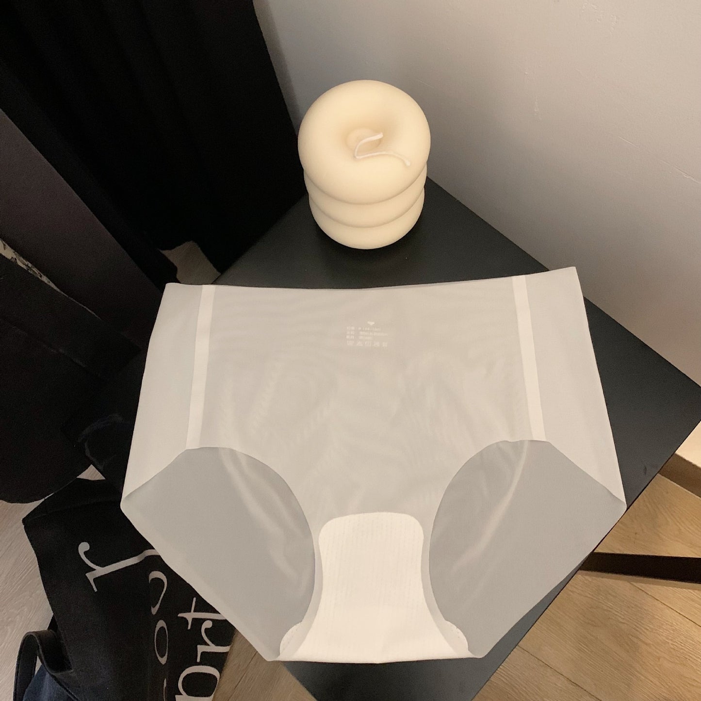 Seamless Ice Silk Pure Cotton Sports Underwear Women