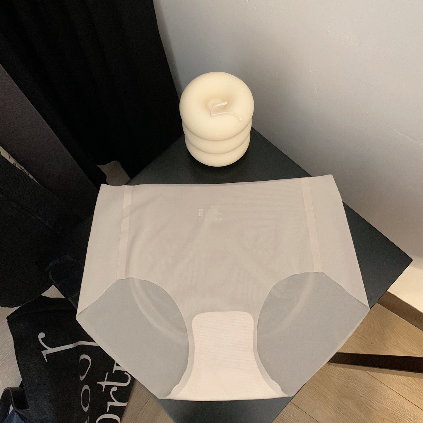 Seamless Ice Silk Pure Cotton Sports Underwear Women
