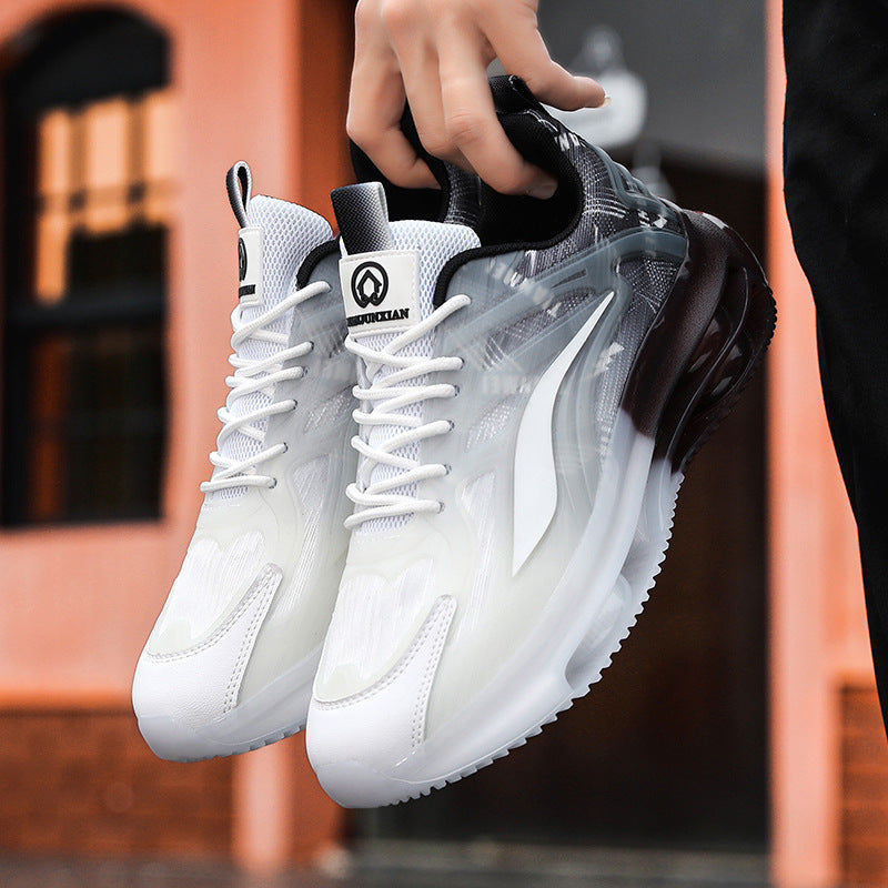 Mode utomhus stora herrsneakers i casual stil