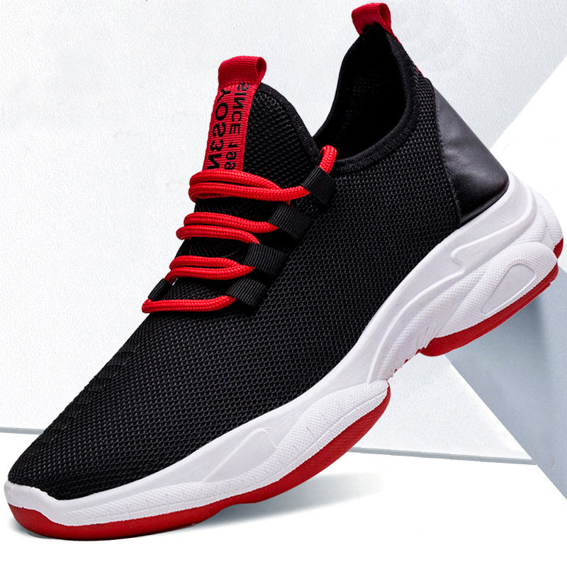 Herr Sneakers Svart Vita Sportskor