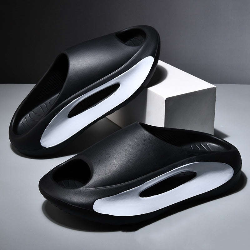 Ins Tofflor Kvinnor Män Peep Toe Slipper Summer Hollow Unisex Sport Beach Shoes