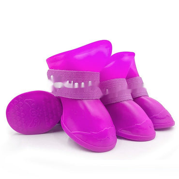 Creative Anti Slip Soft Soled Pet Rain Shoes
