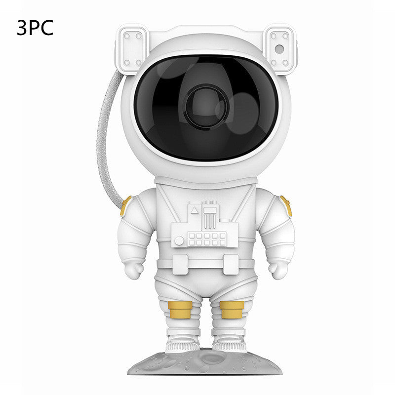 Créatif astronaute galaxie ciel étoilé projecteur veilleuse USB atmosphère Sovrum Brenda lampa bordslampa ourlet Verktyg lampa présentateur