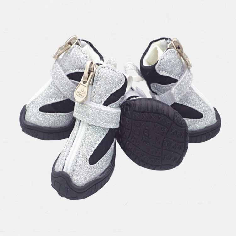 Fashionabla och enkla tygskor som andas för husdjur