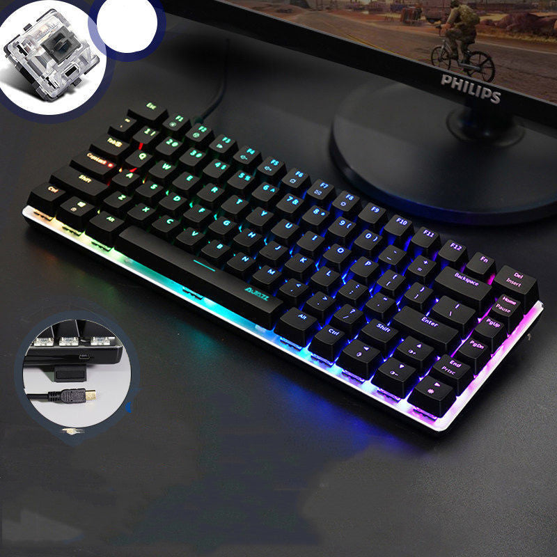 Heijue AK33 Gaming Computer Notebook Mekaniskt Tangentbord