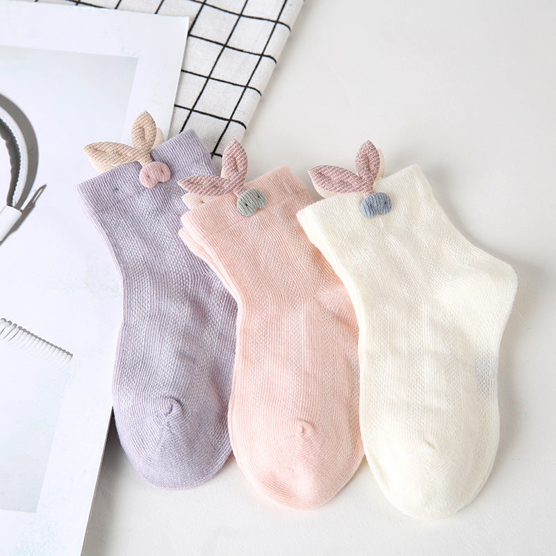 Chaussettes pour bébé Chaussettes en coton désossé Chaussettes pour bébé nouveau-né