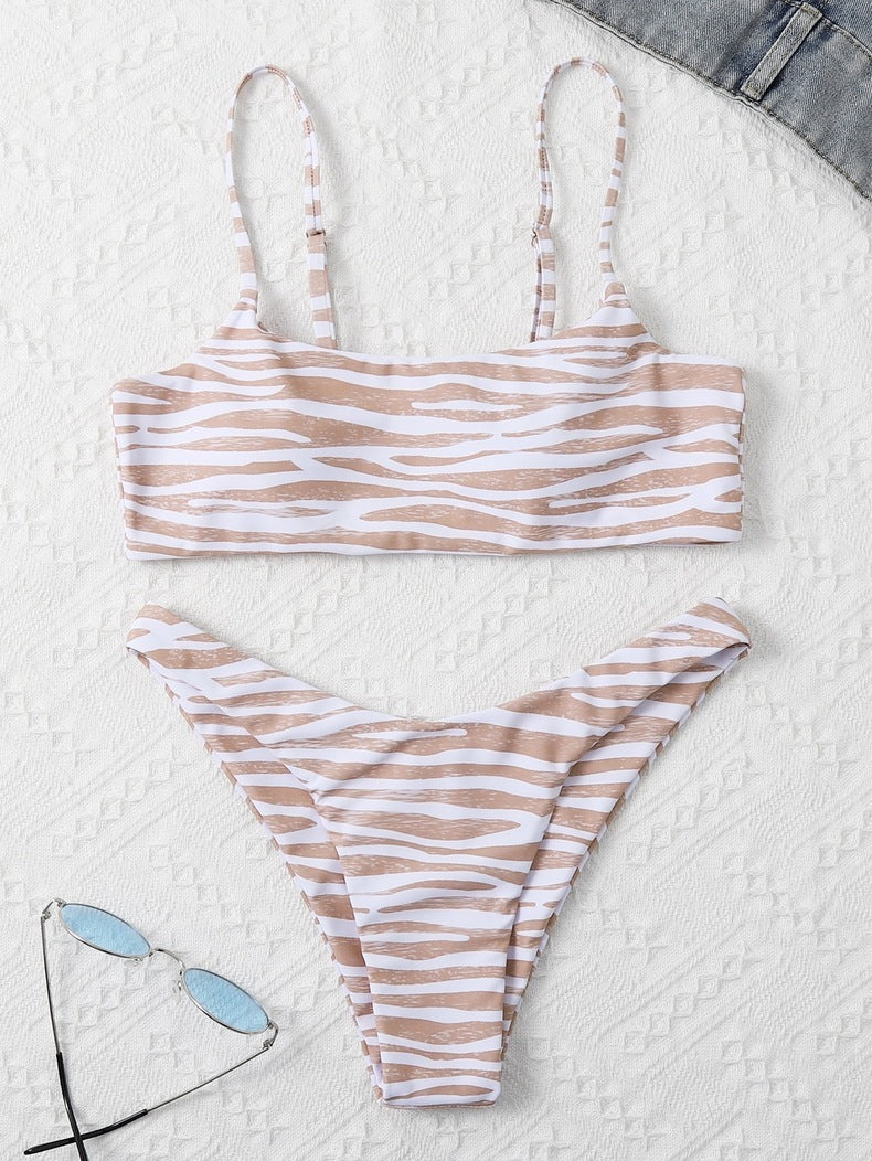 Dammode Badkläder Tvådelad Bikini