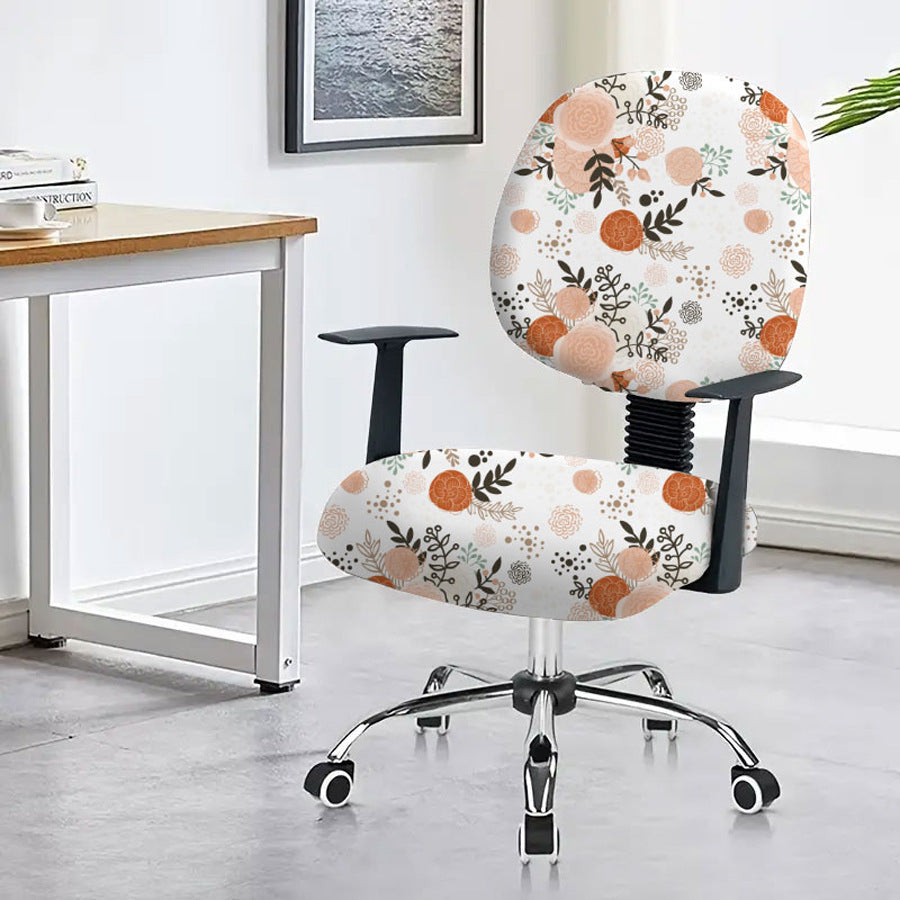 Housse de chaise pour accoudoir d'ordinateur de bureau