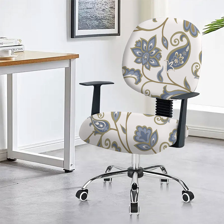 Housse de chaise pour accoudoir d'ordinateur de bureau