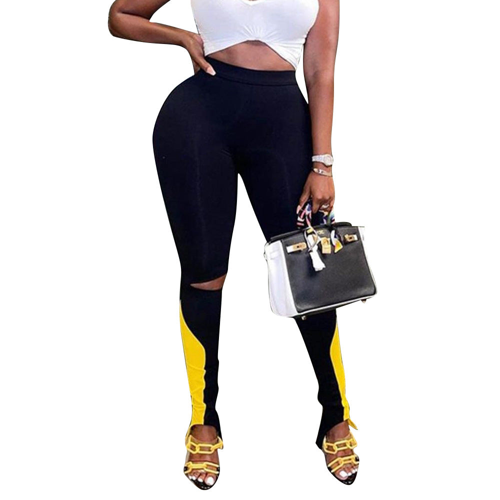 Women's Tight Bell-bottom Pants Trousers - Sleek Appeal