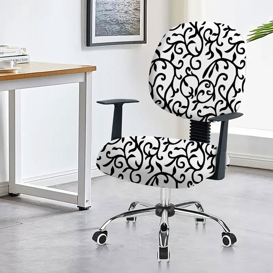Housse de chaise pour accoudoir d'ordinateur de bureau