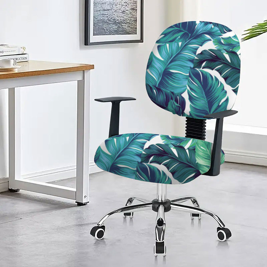 Housse de chaise pour accoudoir d'ordinateur de bureau