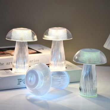 Lampe de Table électronique en forme de méduse, atmosphère créative en forme de champignon, décoration de maison