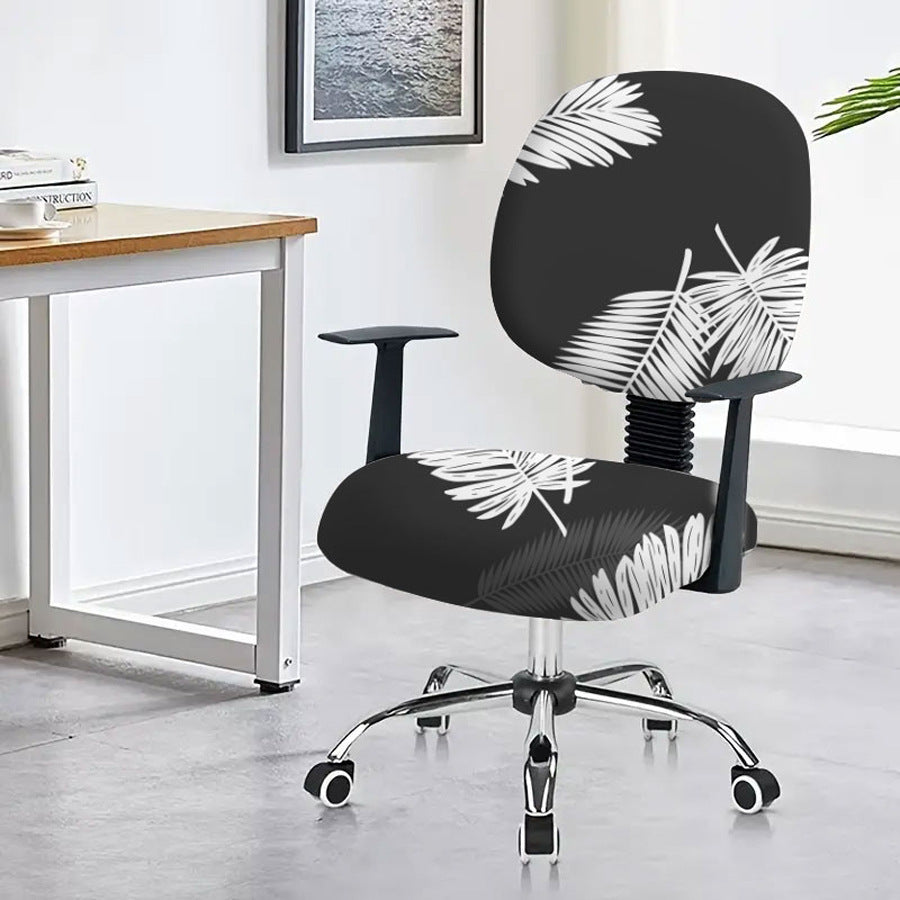 Housse de chaise pour accoudoir d'ordinateur de bureau