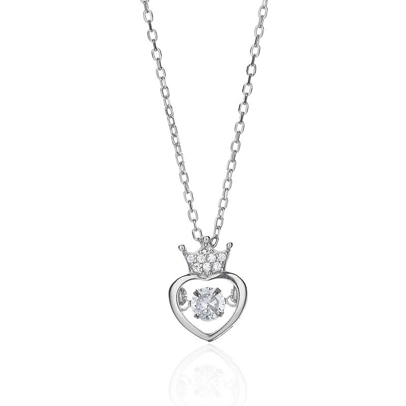 925 Sterling Silver halsband för kvinnor All-match nisch