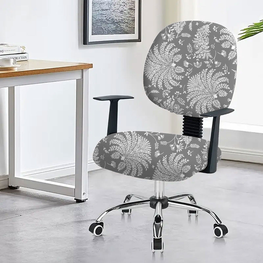Housse de chaise pour accoudoir d'ordinateur de bureau