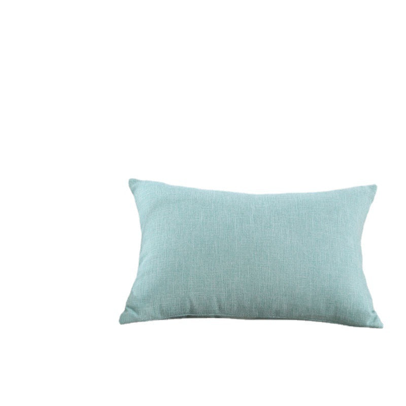 Kudde Soffa Linne Kontor Enkel