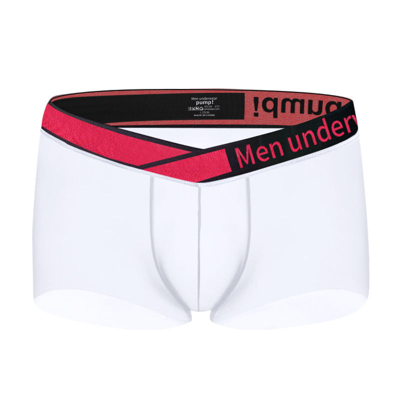 Sexy Gradient Laser Low Waist Modal Comfortable Breathable Men's Underwear