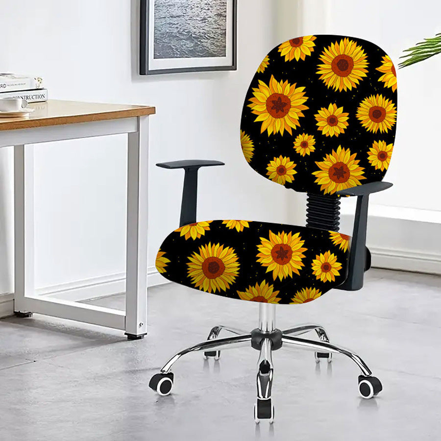 Housse de chaise pour accoudoir d'ordinateur de bureau
