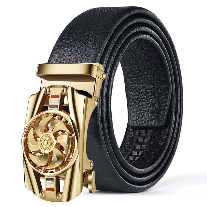 Men's Young Business Comfortable Click Belt - Career Advancement