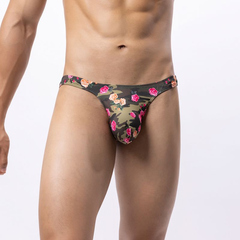 Men's Multicolor Printing Fashion Personality Panties