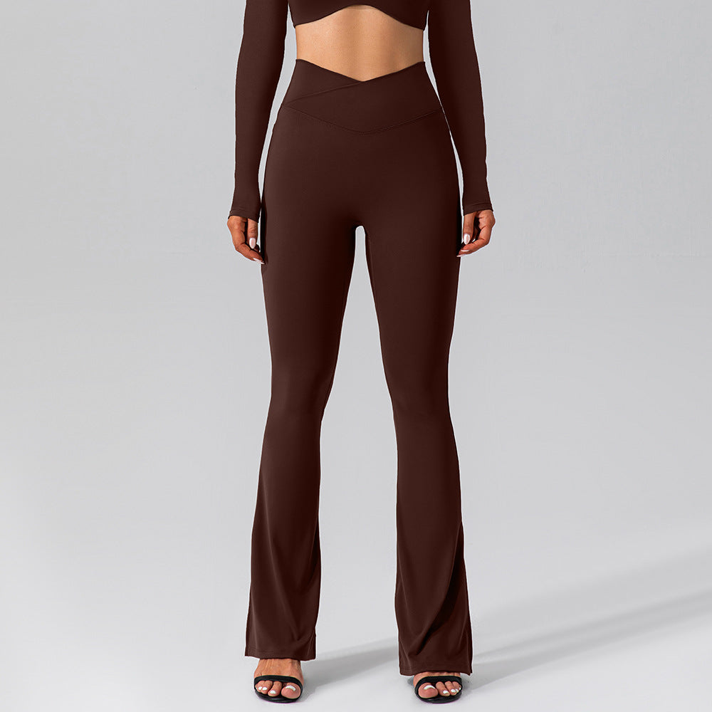 Stretch Yoga Bell-bottom Pants - Flexible Flow