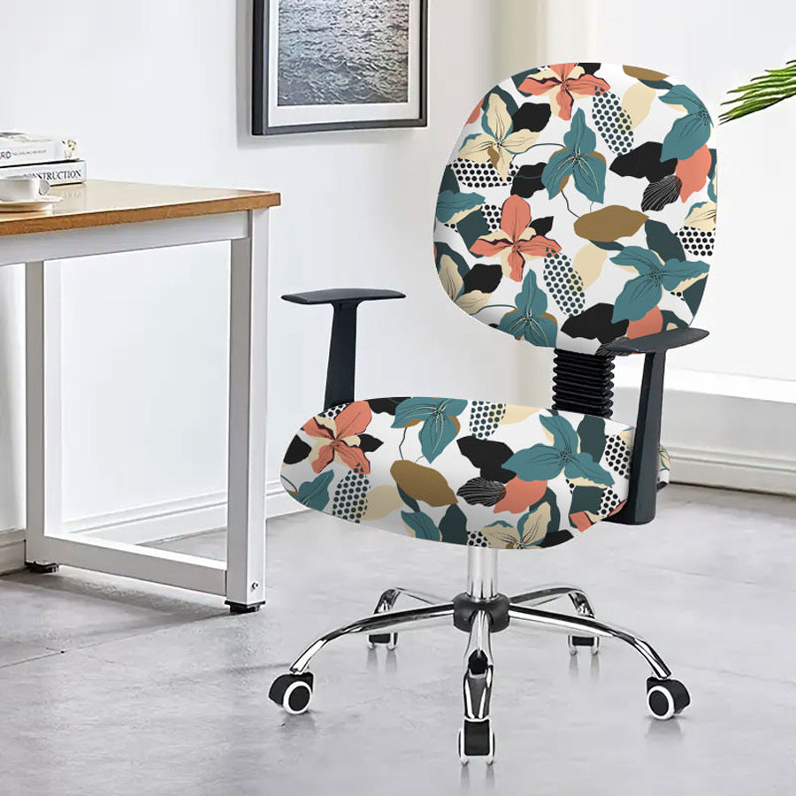 Housse de chaise pour accoudoir d'ordinateur de bureau