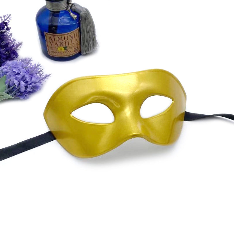 Halloween Maskerad Halv Face Party Mask