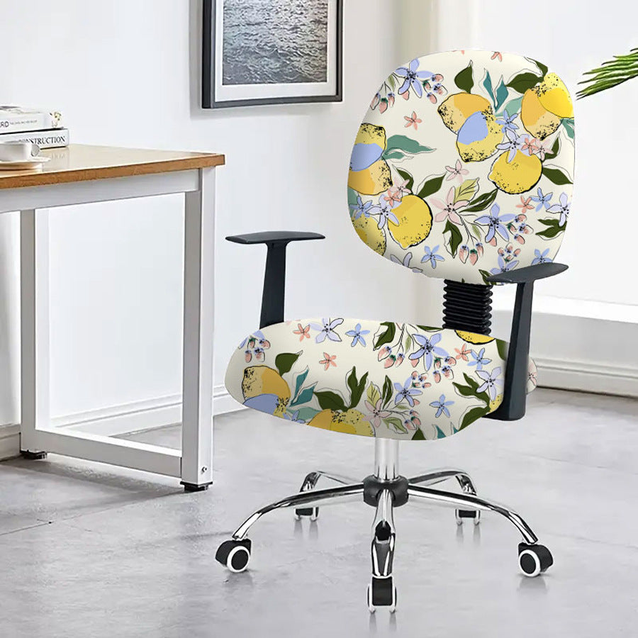 Housse de chaise pour accoudoir d'ordinateur de bureau