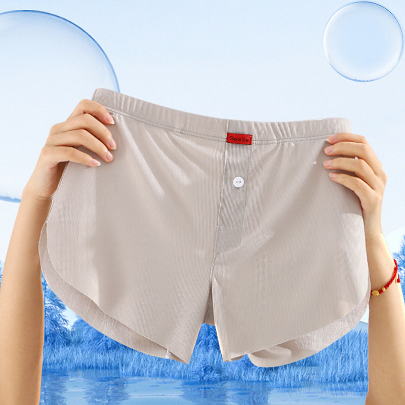 Men's Underwear Ice Silk Loose Breathable Comfortable Shorts