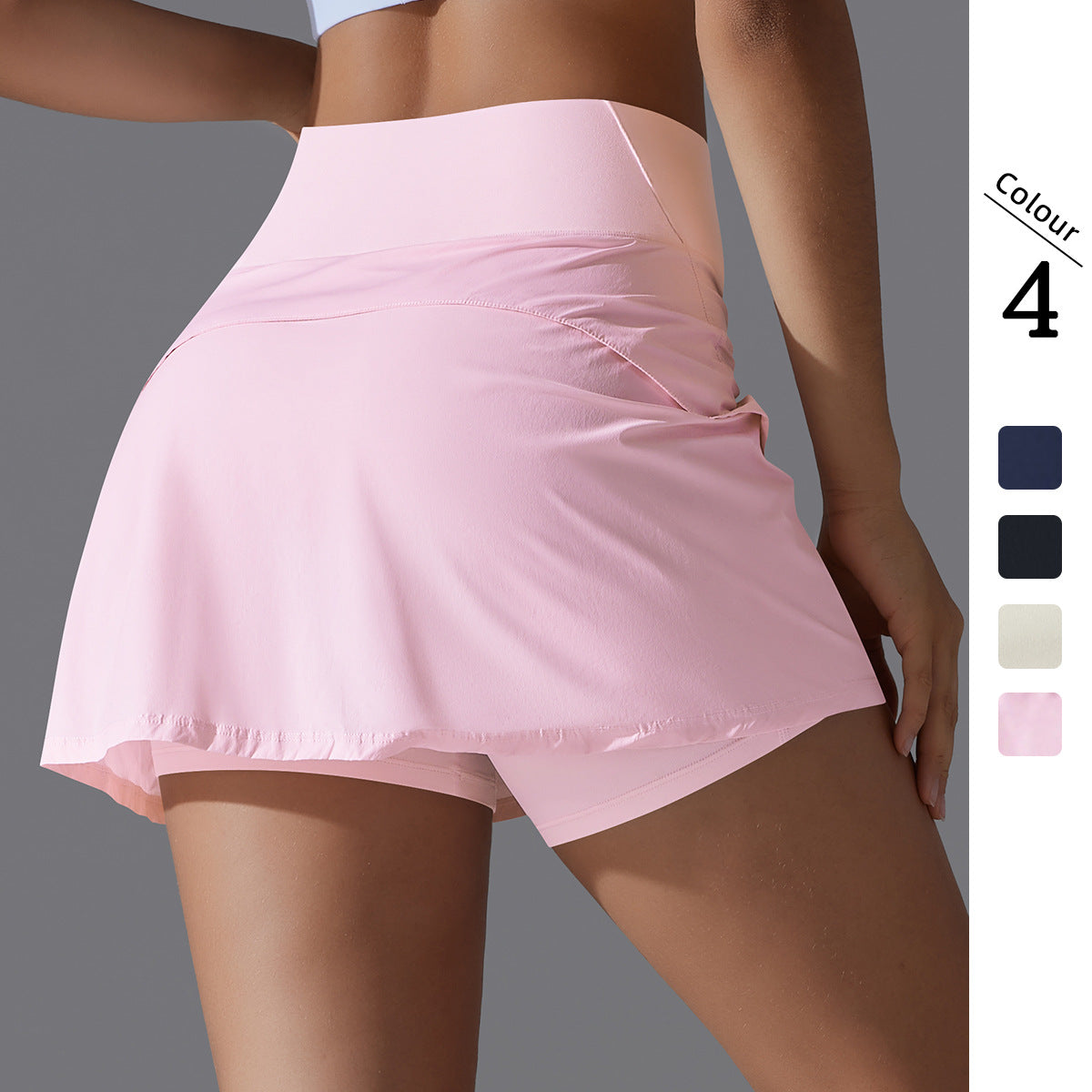 Women's Athletic Short Skirt - Premium Nylon Sportswear