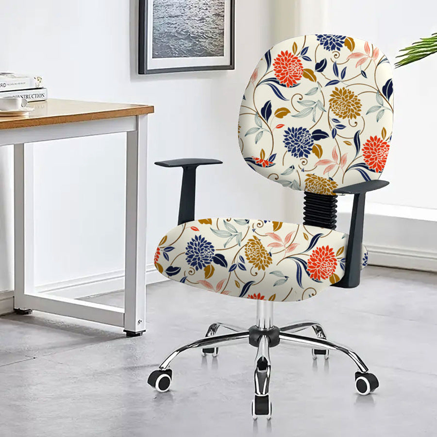Housse de chaise pour accoudoir d'ordinateur de bureau