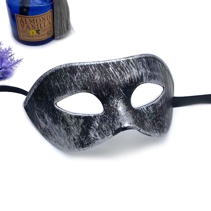 Halloween Maskerad Halv Face Party Mask