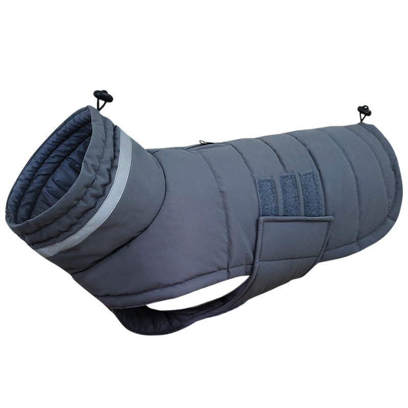 Manteau d'hiver imperméable pour chien, vêtements pour animaux de compagnie de grande taille, gilet chaud et épais pour chien, veste personnalisée du Labrador, nouvelle collection