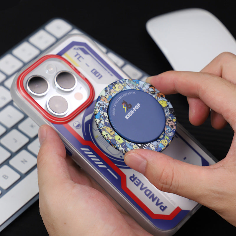 Magnetfäst mobiltelefonhållare Ultratunn hållarstativ Originaldesign Magnetisk fäste