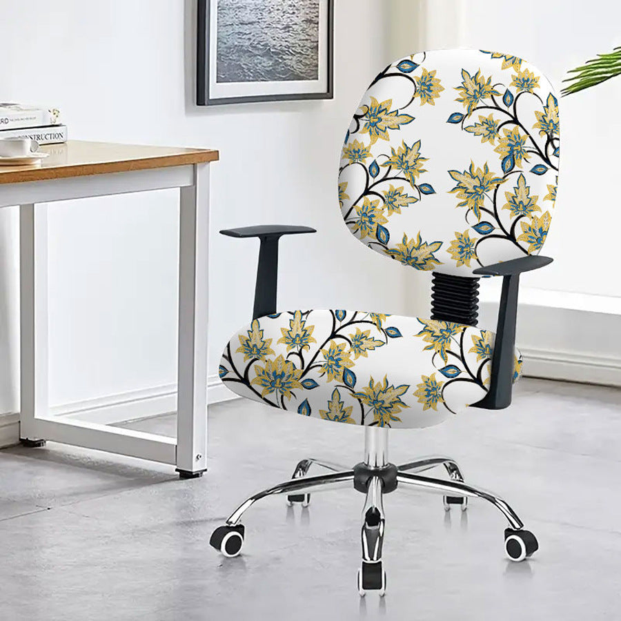 Housse de chaise pour accoudoir d'ordinateur de bureau