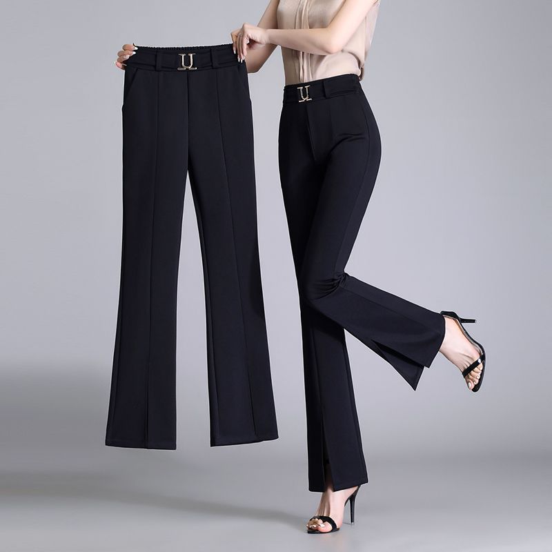 Women's Fashion High Waist Slimming Bell-bottom Pants - Fashionable Slimming