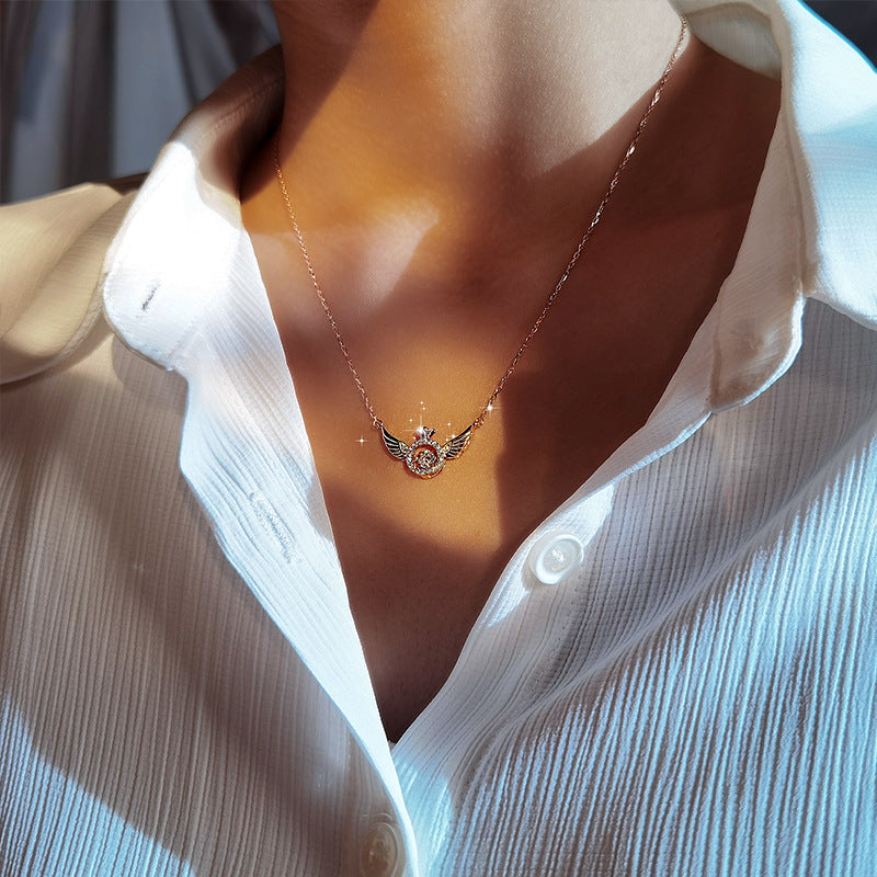 925 Sterling Silver halsband för kvinnor All-match nisch
