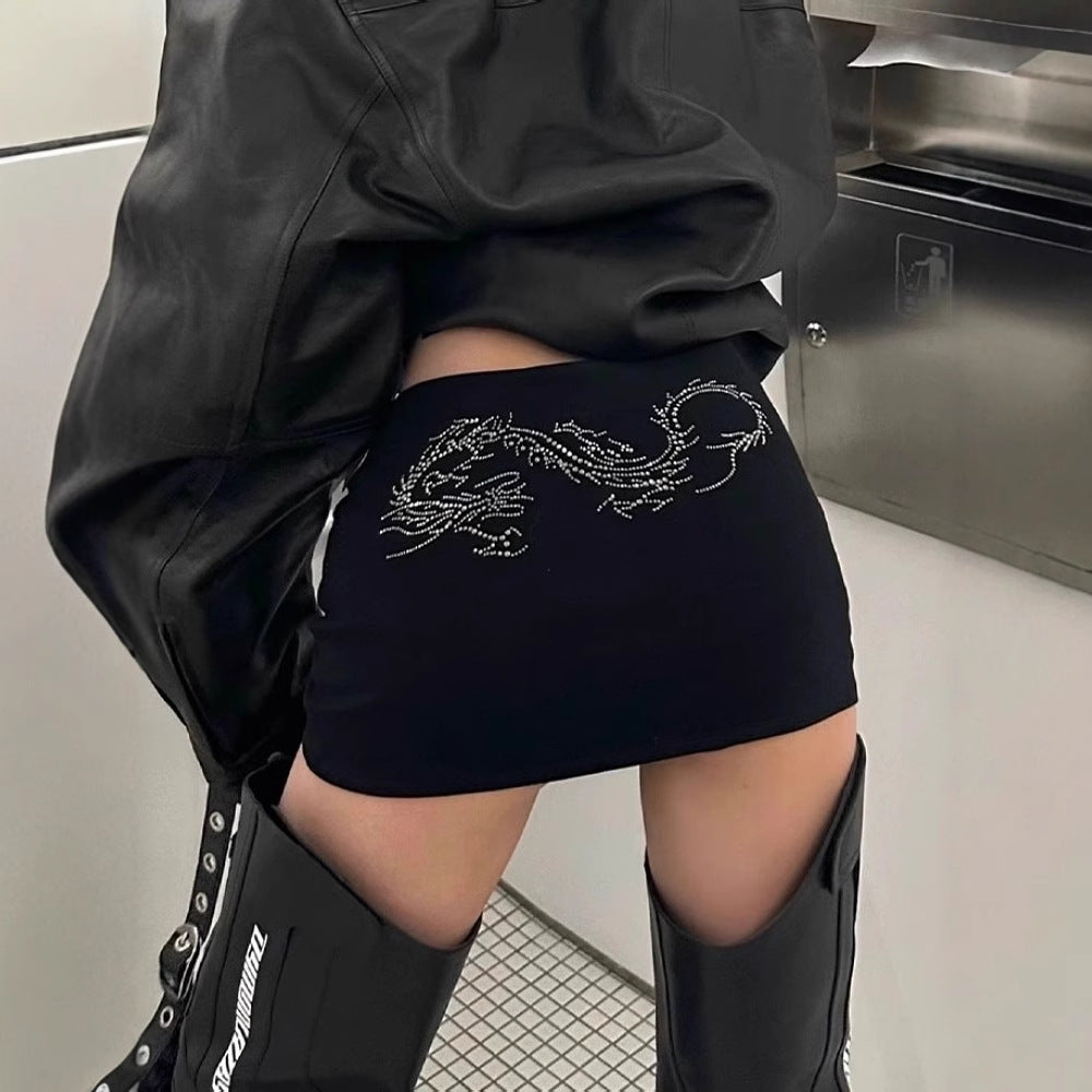 Women's A-Line Hip Skirt - Anti-Exposure Slim Fit Design