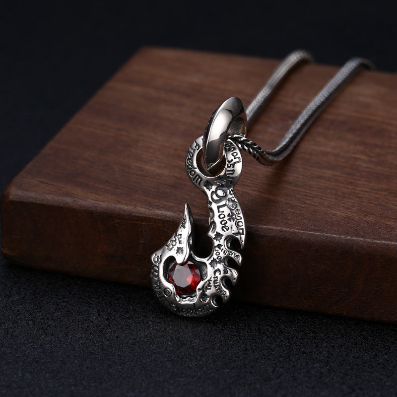 S925 Sterling Silver Necklace Pendant Men