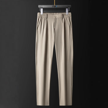 Seamless Non-ironing Men's Ice Silk Trousers